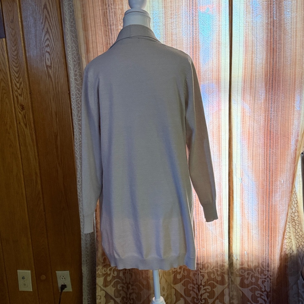 Elegant Open Front Cardigan - Picture 2 of 4